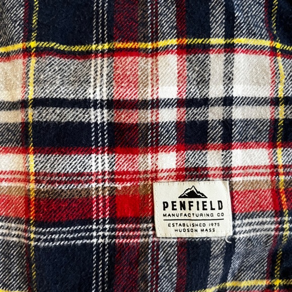SOLD!!! Penfield Flannel Plaid Button Down - Picture 4 of 4